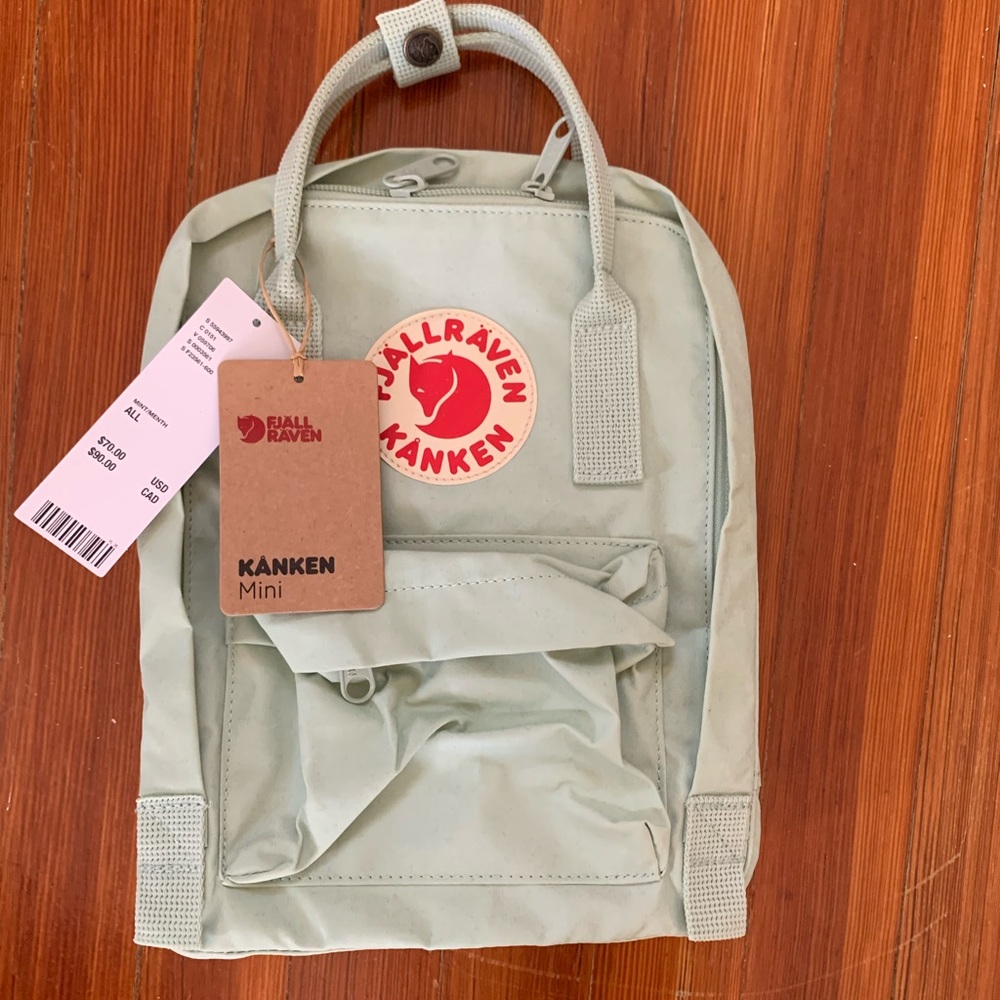 Mint Green Mini Fjällräven Kanken